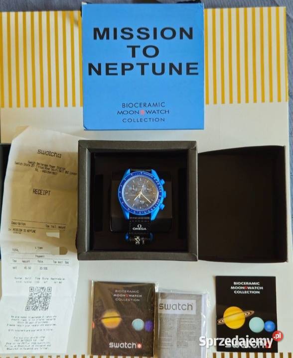 Omega x Swatch Mission To Neptune kolor Konstancin-Jeziorna sprzedam