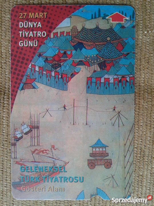 ŚWIATOWY DZIEŃ TEATRU KARTA TELEFONICZNA Pocztówki i karty telefoniczne