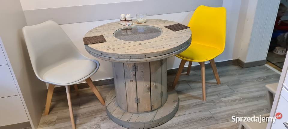 Szpule drewniane beben kablu szpula drewniana Ogród Gdańsk