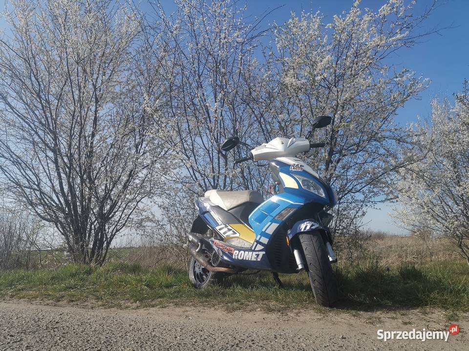Skuter Romet 717 2T Tanio 80cm3 Romet wielkopolskie Witkowo