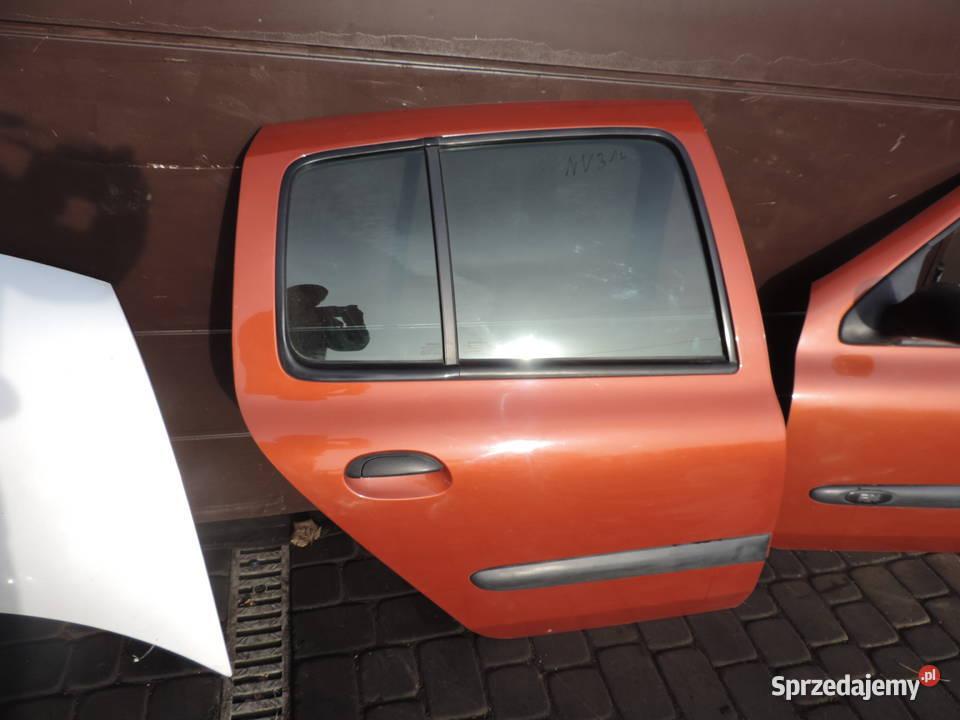 RENAULT CLIO 2 5D DRZWI PRAWE TYLNE NV314 małopolskie Nowy Sącz