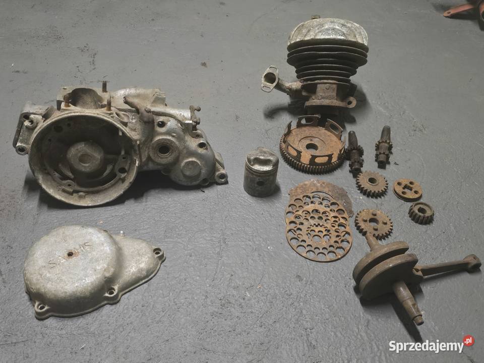 Sachs 98 części silnik zabytkowy na kopke Bolszewo