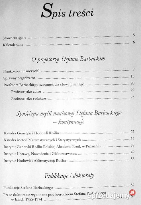 Profesor Stefan Barbacki Chełm