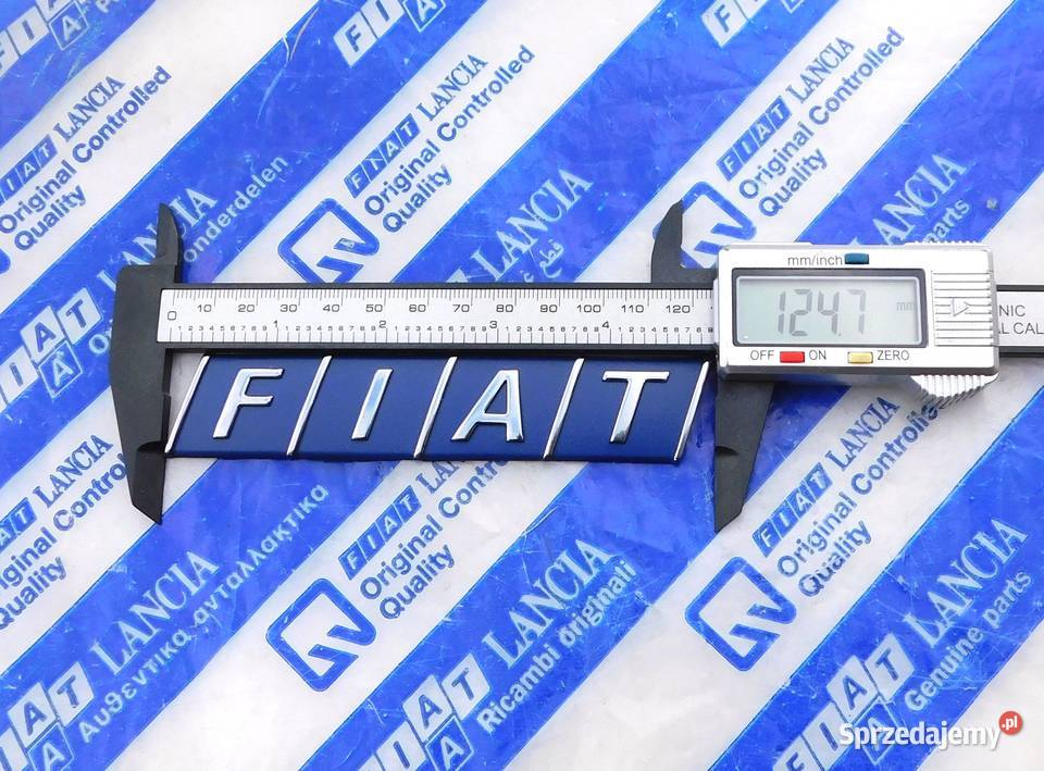 NOWY emblemat znaczek logo napis FIAT Seicento