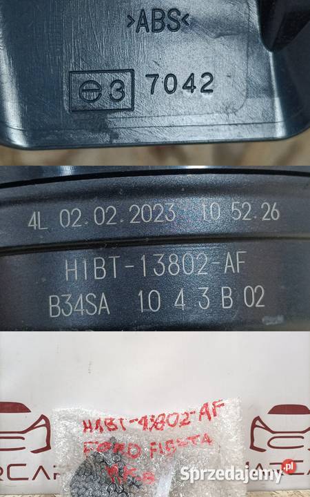 FORD FIESTA KLAKSON SYGNAŁ DŹWIĘKOWY H1BT13802AF Pleszew