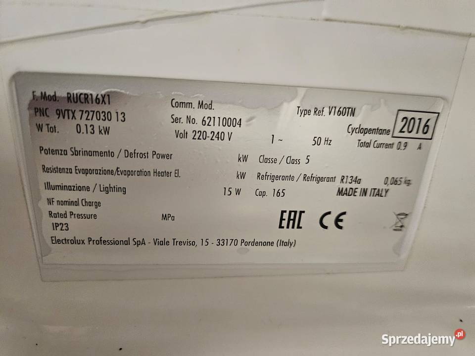 Chłodnia podblatowa Electrolux Professional