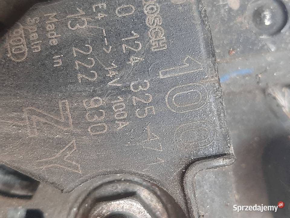 Opel Agila B Corsa D Astra H alternator 100A Ksawerów