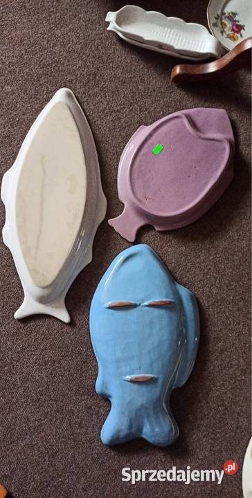 Półmisek biały Ryba Porcelana i szkło Gdańsk
