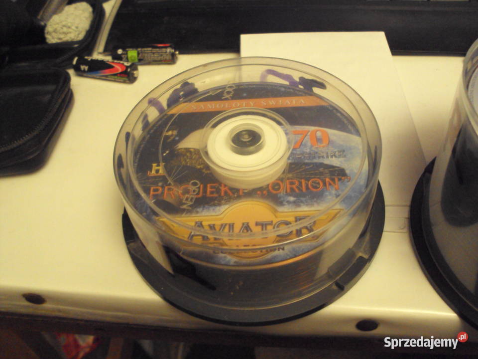 70 płyt DVD kolekcji o lotnictwie AVIATOR lubelskie Lublin