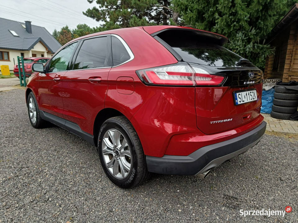 Ford EDGE Ford Edge Titanium nieuszkodzony śląskie Ruda Śląska