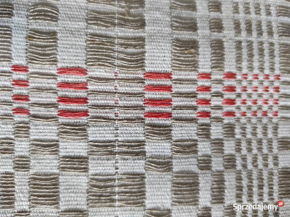 Serwetki lniane Nowe PRL 2 Warpechy Stare