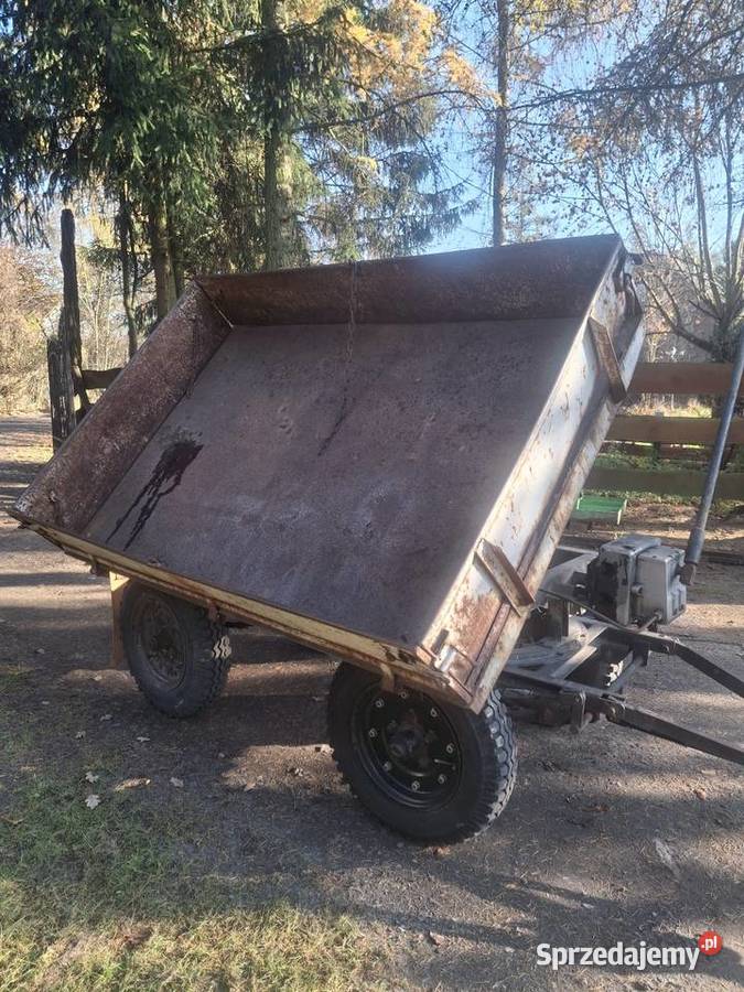 Przyczepka Multicar wywrotka 3stronny kiper Wywrotki Krosno Odrzańskie sprzedam