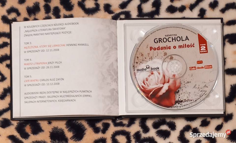 Audiobook Podanie o miłość Katarzyna Grochola śląskie sprzedam