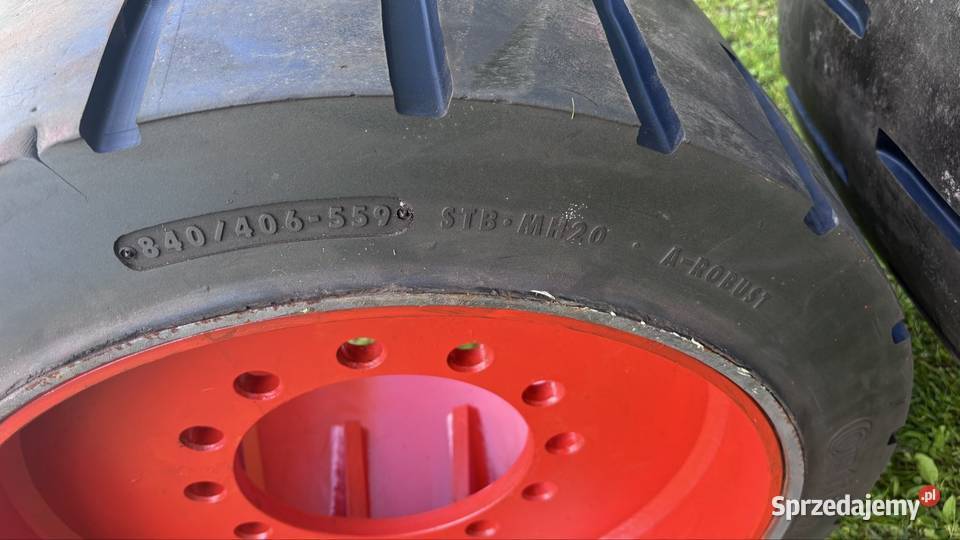 Linde H80 koła przednie wzmocnione opaska Koziegłowy