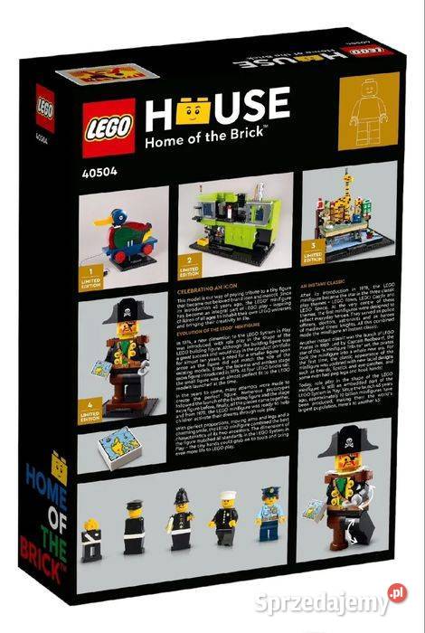LEGO 40504 Home of the Brick Hołd minifigurek CE