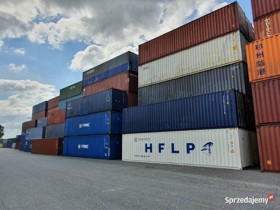 Kontener morski 40HC 12 metrów używany mazowieckie