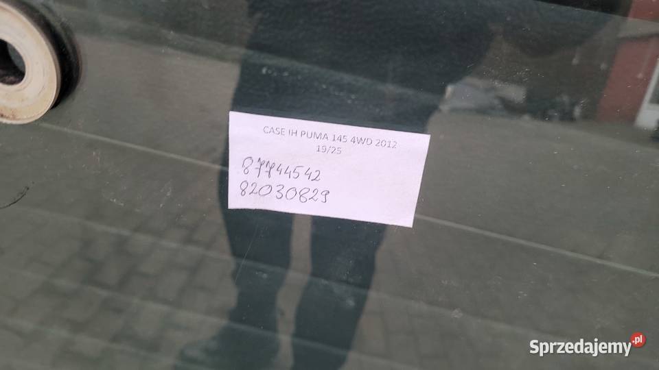 CASE IH PUMA 145 12r SZYBA TYLNA ORYGINALNA Z Kolno