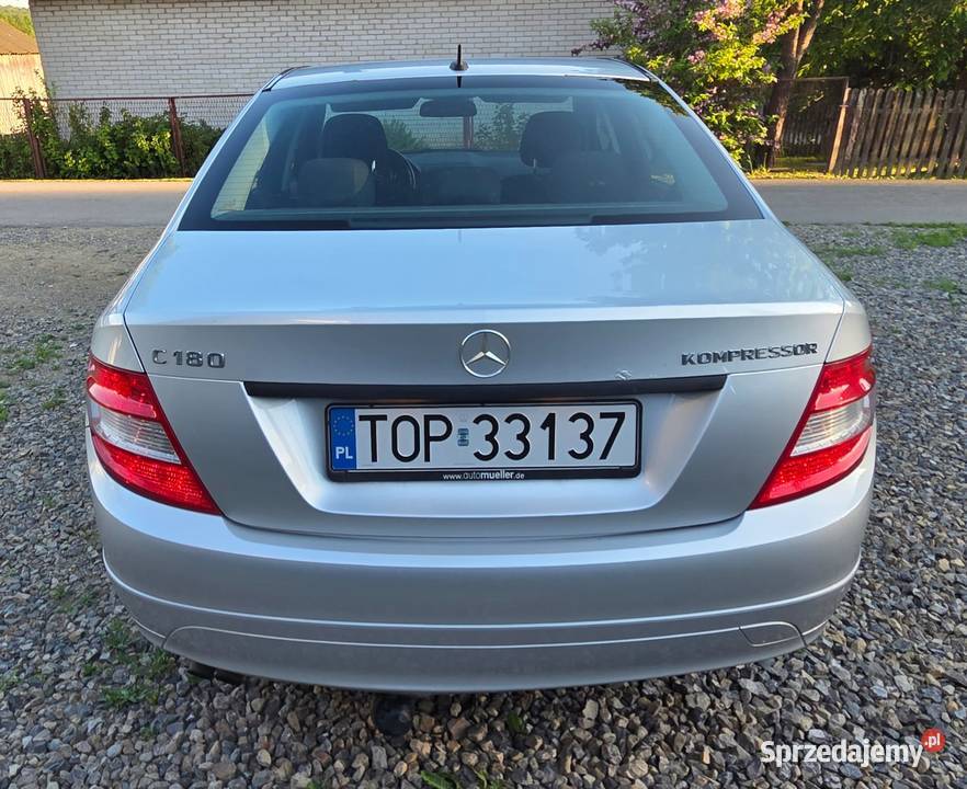 Mercedes c 204 srebrny świętokrzyskie Iwaniska