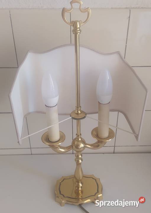 Lampka mosiężna pomorskie Gdańsk