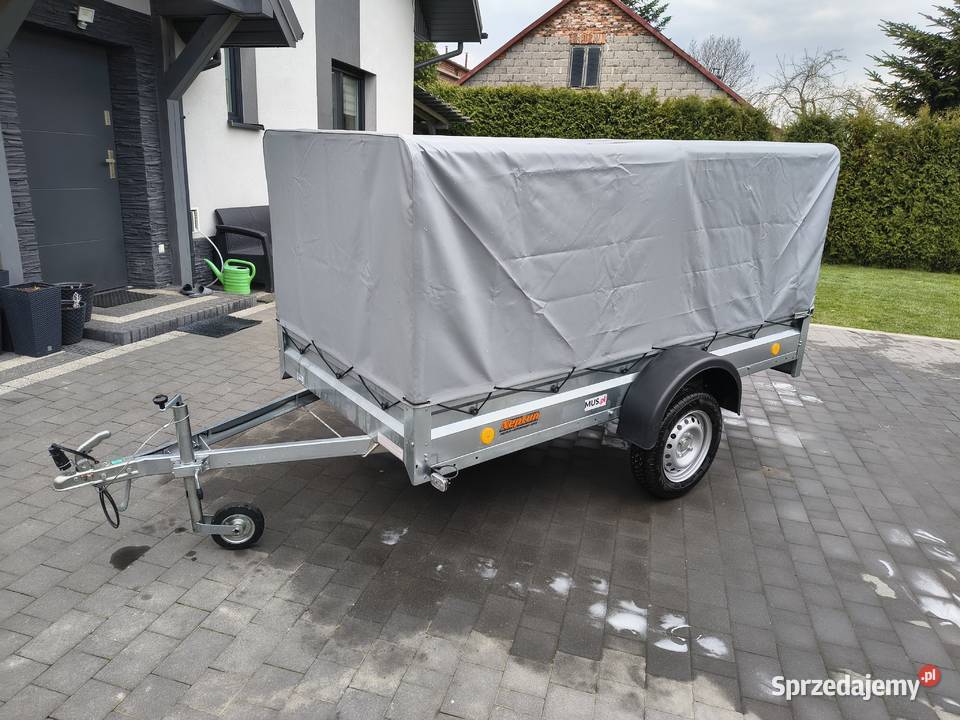 Przyczepa lekka Neptun N7 plus stelaż i plandeka burtowe sprzedam