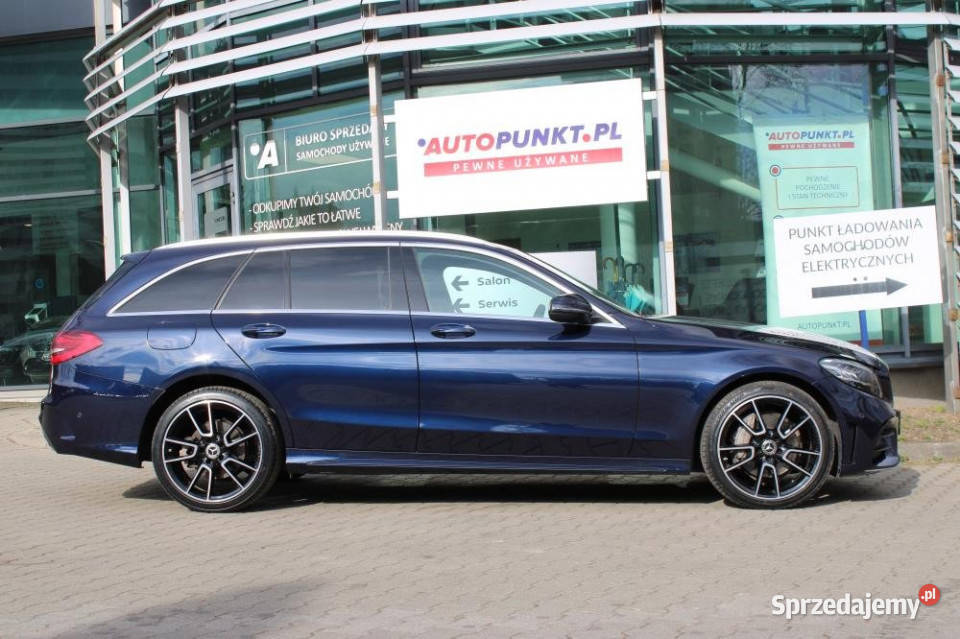 MercedesBenz Klasa C 2020r Gwarancja IWŁ ASO nieuszkodzony Chorzów