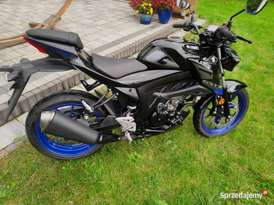 Motor Suzuki 125 2021 2000 przebiegu manualna Gronowo Górne sprzedam