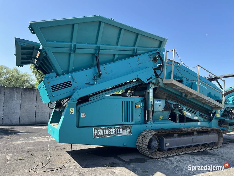 Przesiewacz Powerscreen Warrior 1400 Zator
