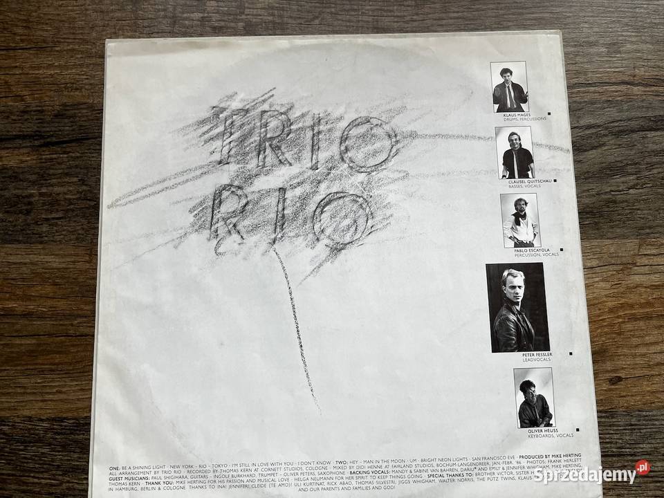 Trio Rio Trio Rio Tokyo Pop Synthpop Wave płyta winylowa śląskie