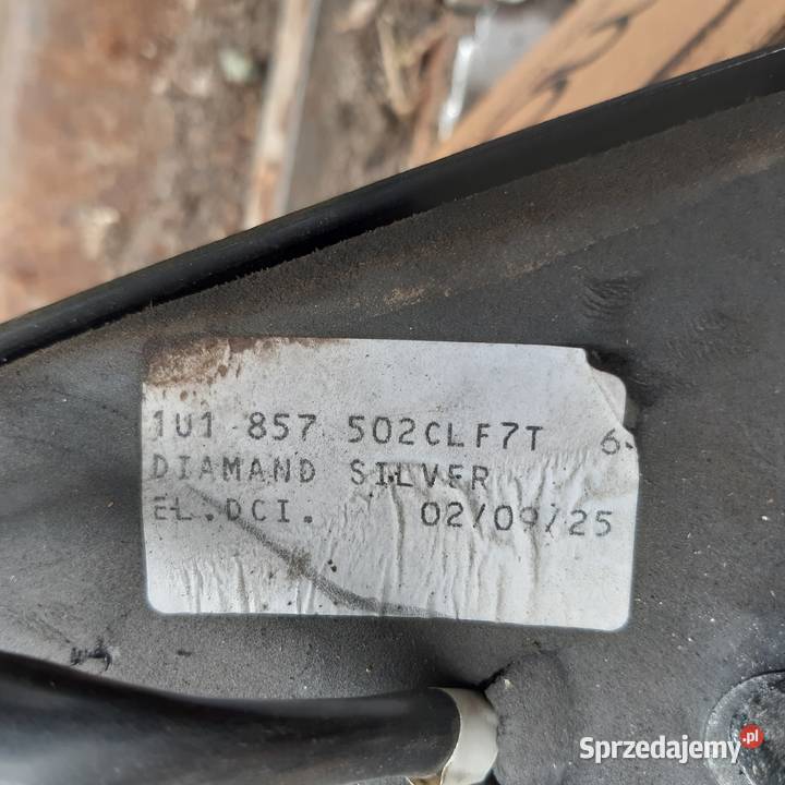 Lusterko lewe LIFT SKODA OCTAVIA 1 1U1857501BA osobowe Dębno sprzedam