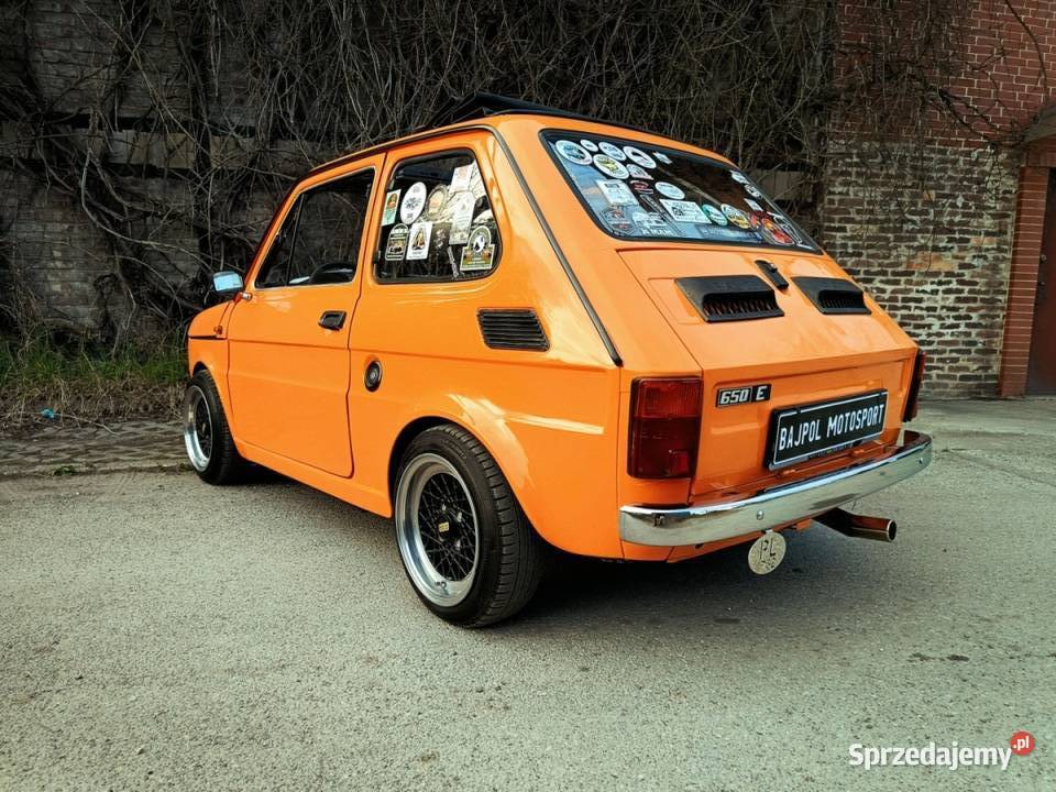 Fiat 126 Rozsuwany Dach BBS Cult Style Dąbrowa Górnicza