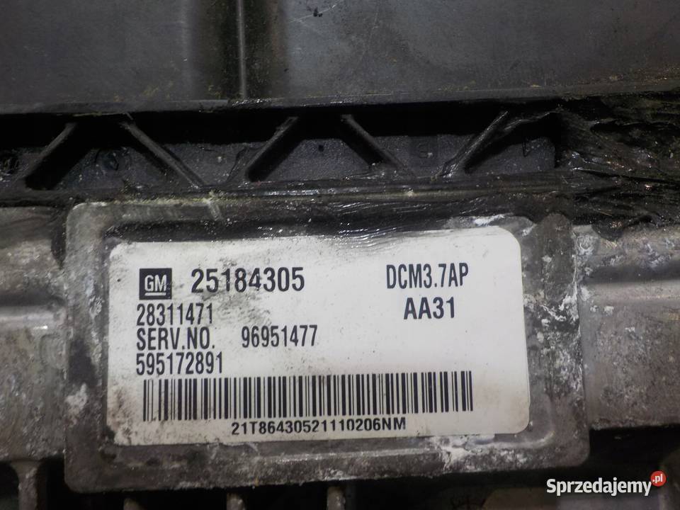 ORLANDO 20 VCDI 11r sterownik komputer silnika Czujniki i sterowniki mazowieckie Suków