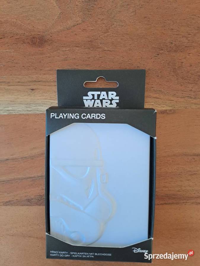 Star War karty do gry w metalowej puszce playing Pozostałe