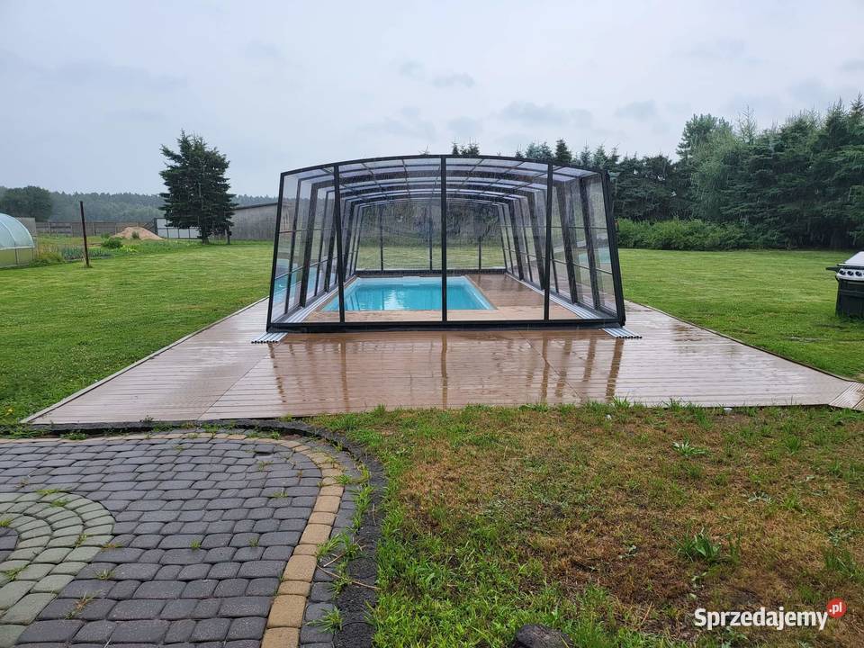 Zadaszenie basenowe basenu 500x850x220 System Szydłowiec