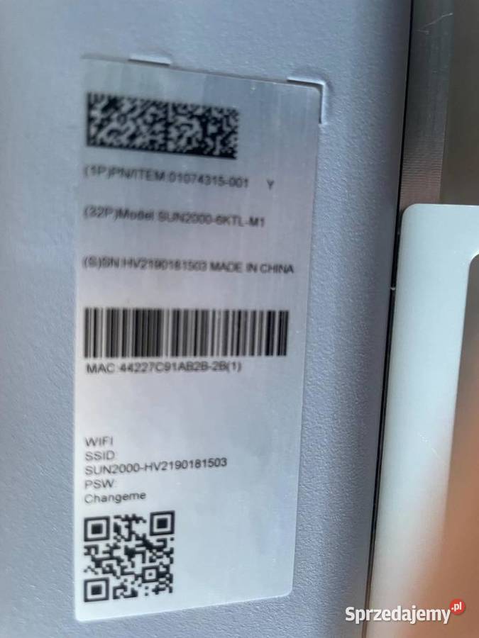 Falownik Huawei Sun2000 KTL6 M1 Dąbrowa Górnicza