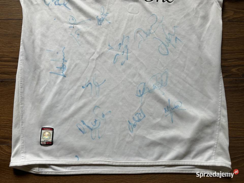 Vintage NOTTINGHAM FOREST autografy 2003 2005 Wrocław