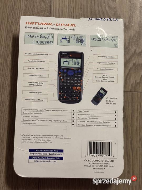 Casio FX300ES Plus nowy fabrycznie zapakowany Warszawa