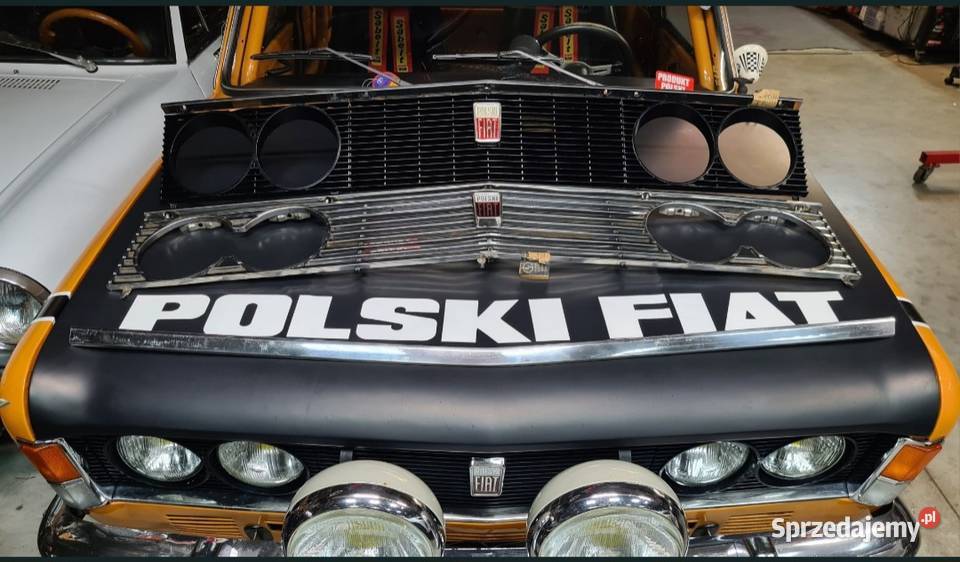 Nowy grill Atrapa polski fiat 125p klasyk Mszana