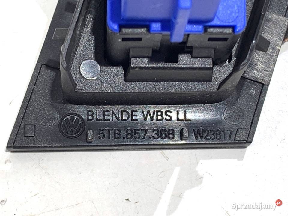 WŁĄCZNIK ŚWIATEŁ AWARYJNYCH VW TOURAN 5TB857368 sprzedam