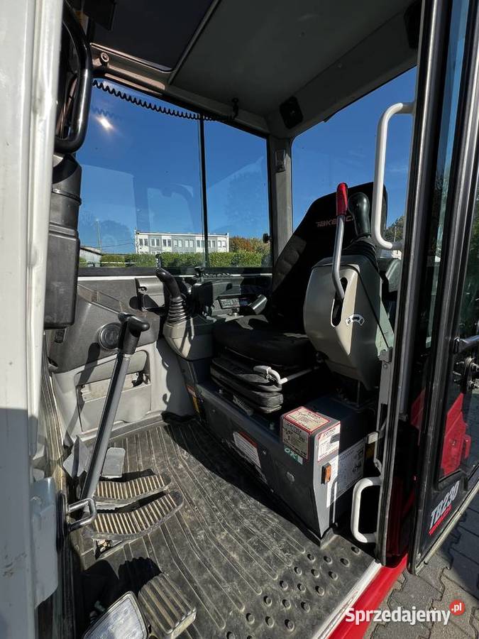 Minikoparka Takeuchi TB230 3 tony używana stan Koparki Bielsko-Biała