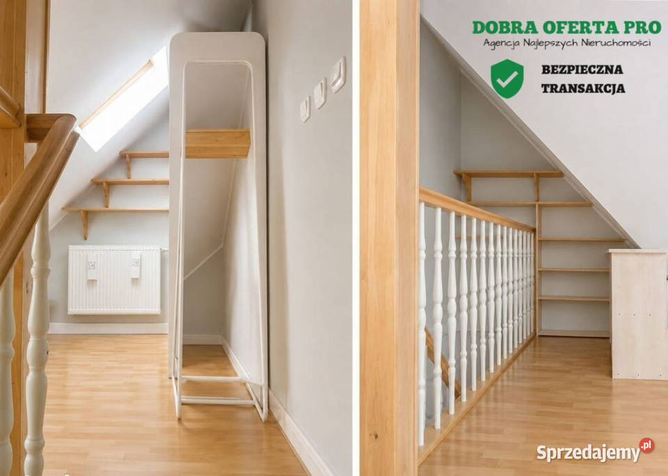 Dwupoziomowe mieszkanie z poddaszem Pruszcz 32m2 Pruszcz Gdański