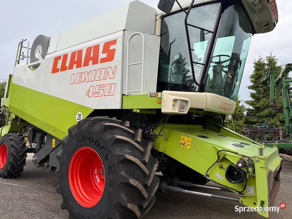 Claas Lexion 450 pro 2001 heder V660 V750 Silnik Nowa Ruda