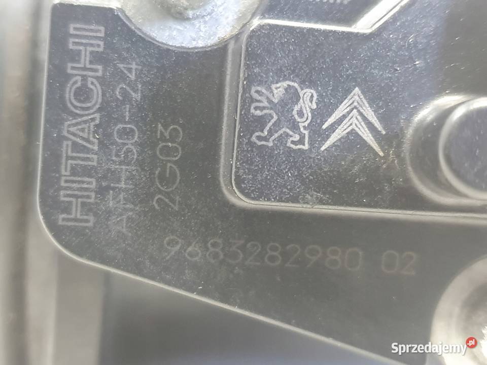 PRZEPŁYWOMIERZ Peugeot 308 I EHDI 9HR 9683282980 Silniki i osprzęt Rudka