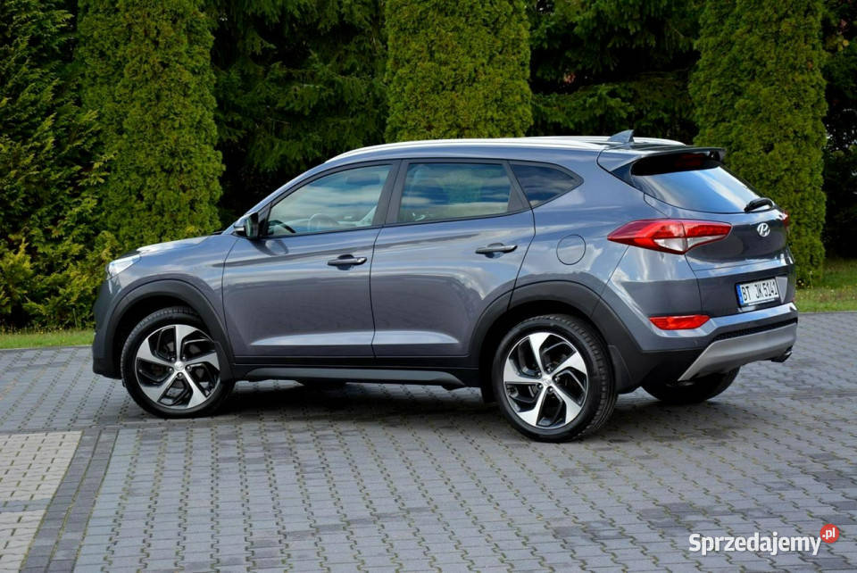 Hyundai Tucson Ledy Navi Kamera Parktronic komputer pokładowy Ostrów Mazowiecka