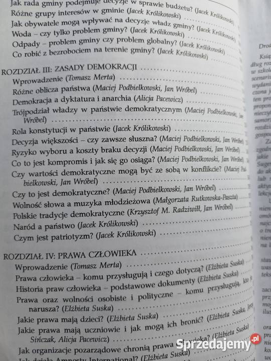 Wychowanie obywatelskie unikaty egzemplarz mazowieckie Warszawa