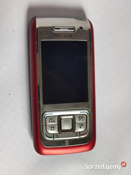 Nokia E651 Telefon komórkowy wysuwany vintage