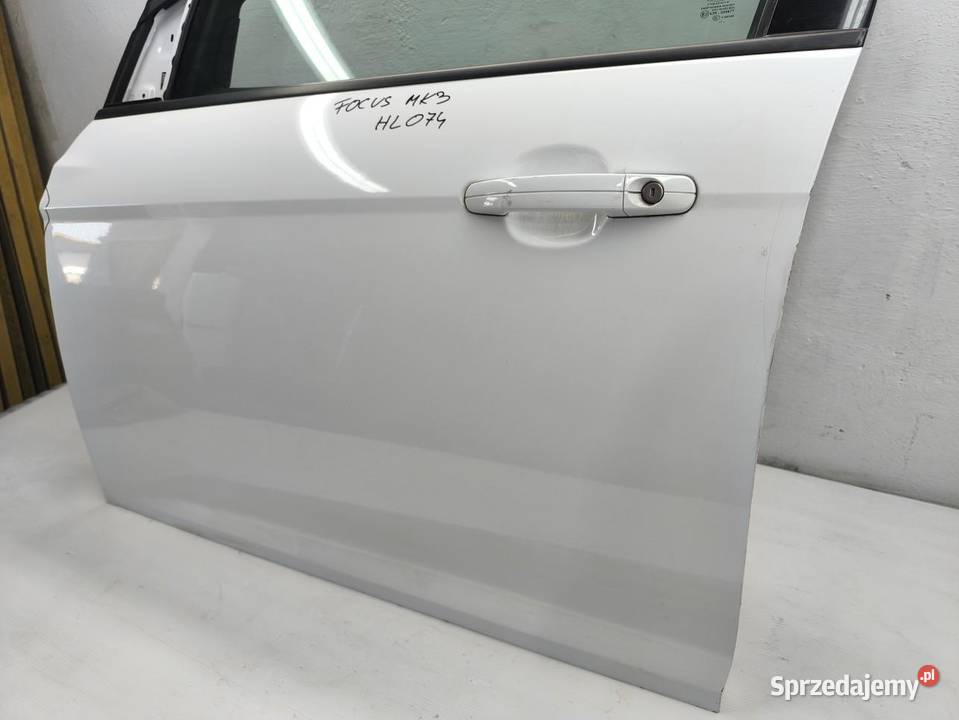 DRZWI LEWY PRZÓD KOMPLETNE FORD FOCUS MK3 LIFT Drzwi