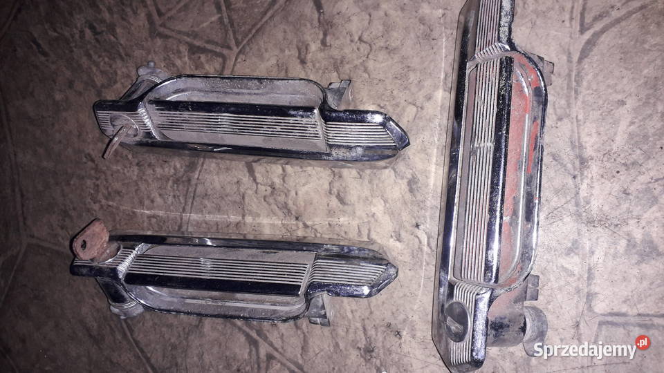 Fiat 125P klamki z kluczykami