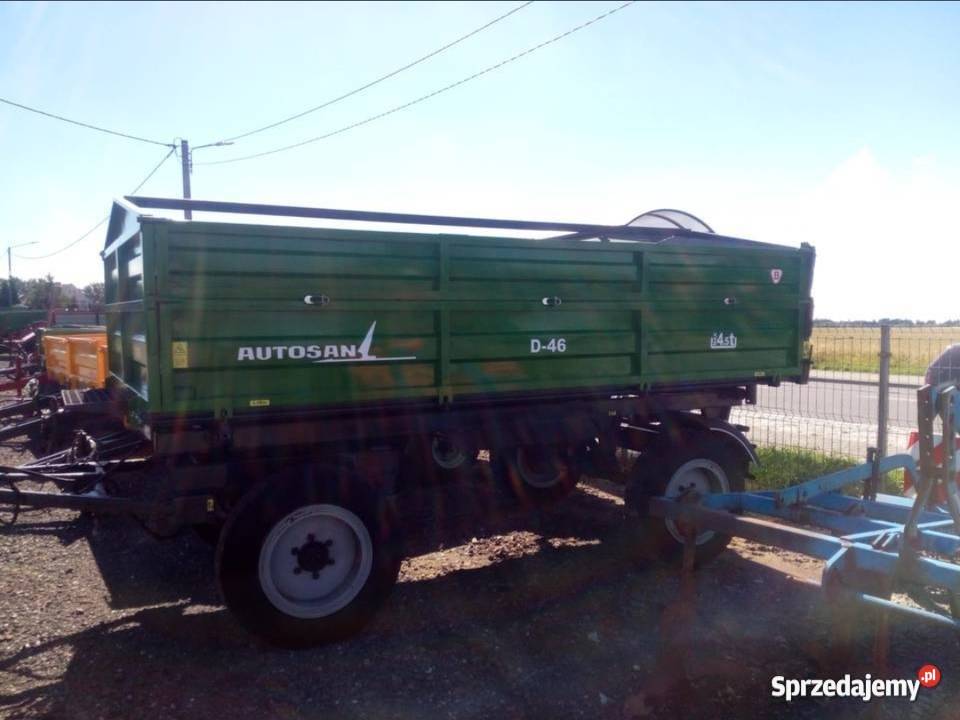 Przyczepa rolnicza Autosan D 46 Mokra