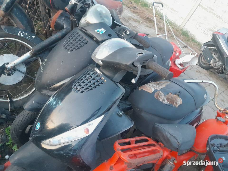 Skutery piaggi aprilia 50 125 kilka sztuk Mirzec