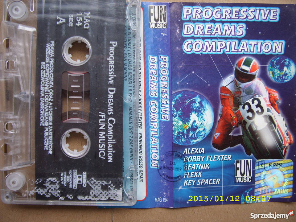 Folk kaseta PROGRESSIVE DREAMS COMPILATION Płyty i kasety Wołów